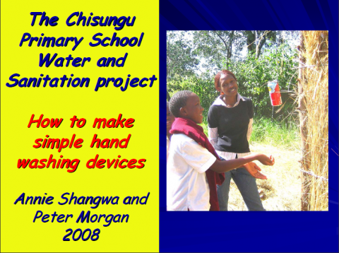 How to make simple hand washing devices