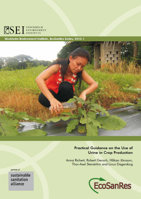 Practical guidance on the use of urine in crop production