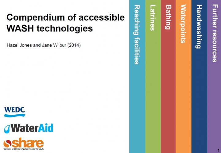 Compendium of accessible WASH technologies