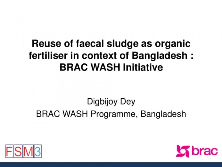 Innovations in sustainable sanitation in Bangladesh