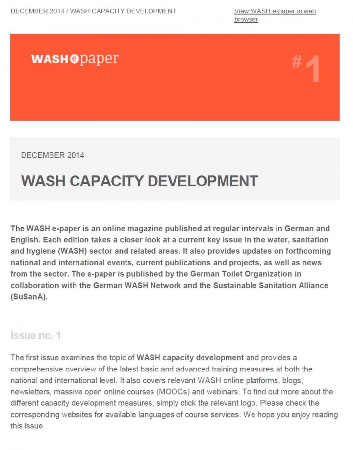 WASH Capacity Development