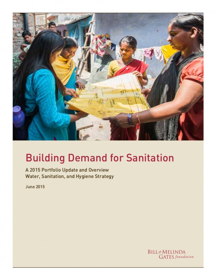 Building demand for sanitation - a 2015 portfolio update and overview