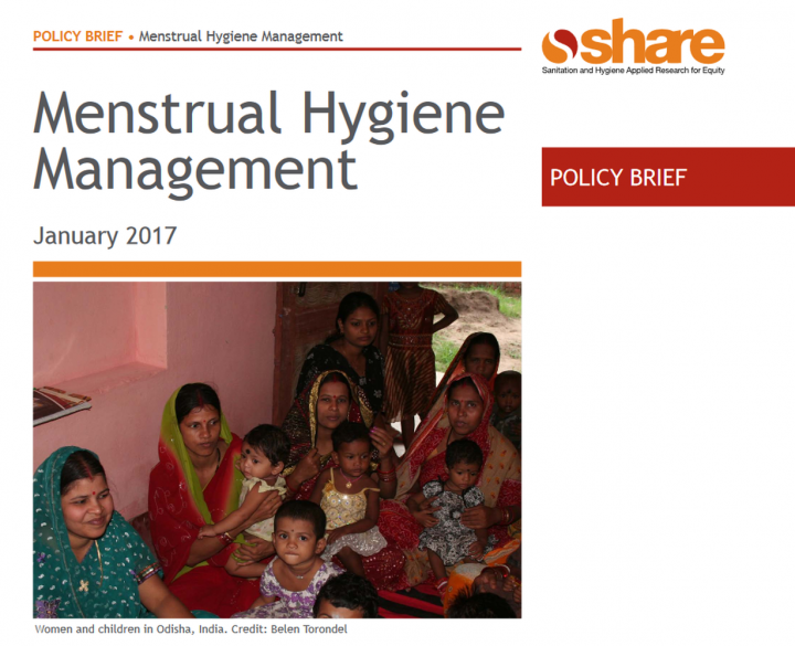 Menstrual Hygiene Management Policy Brief
