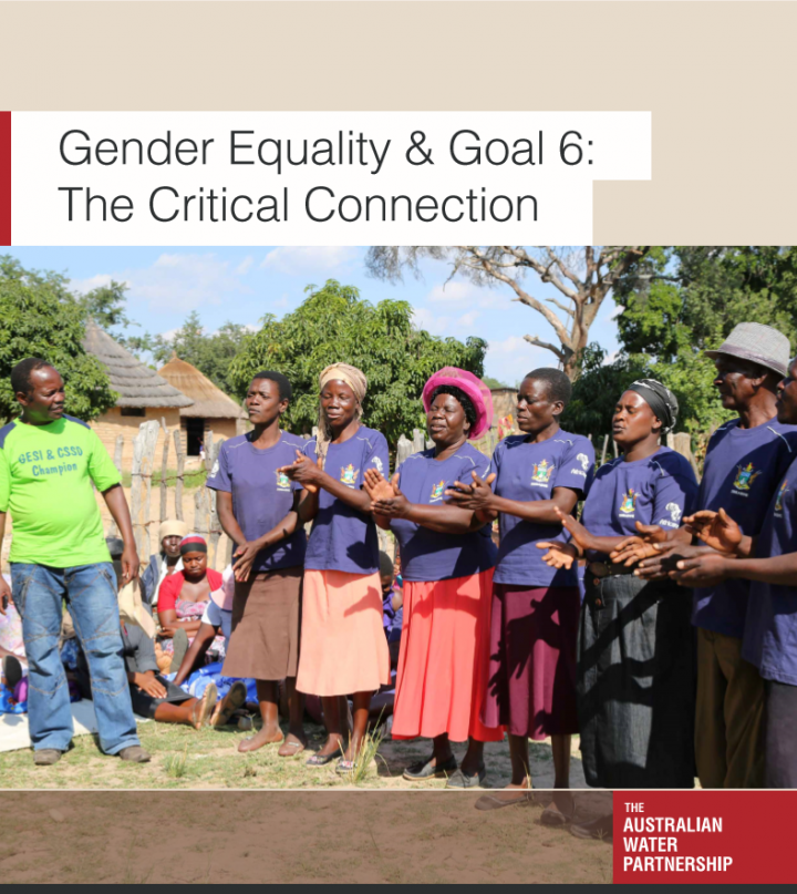 Gender Equality & Goal 6: The Critical Connection