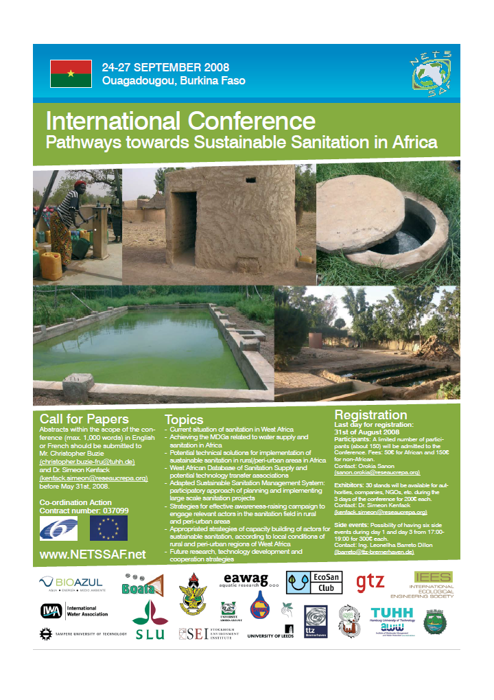 NETSSAF International Conference in Ouagadougou, Burkina Faso
