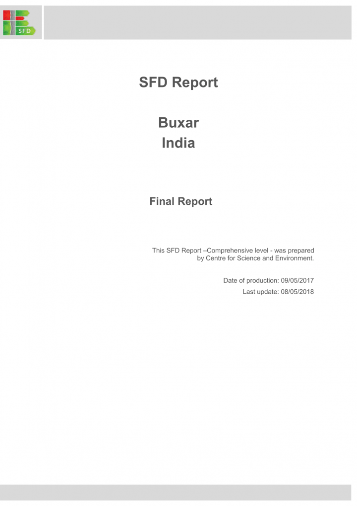 Sfd Report Buxar India Resources Susana