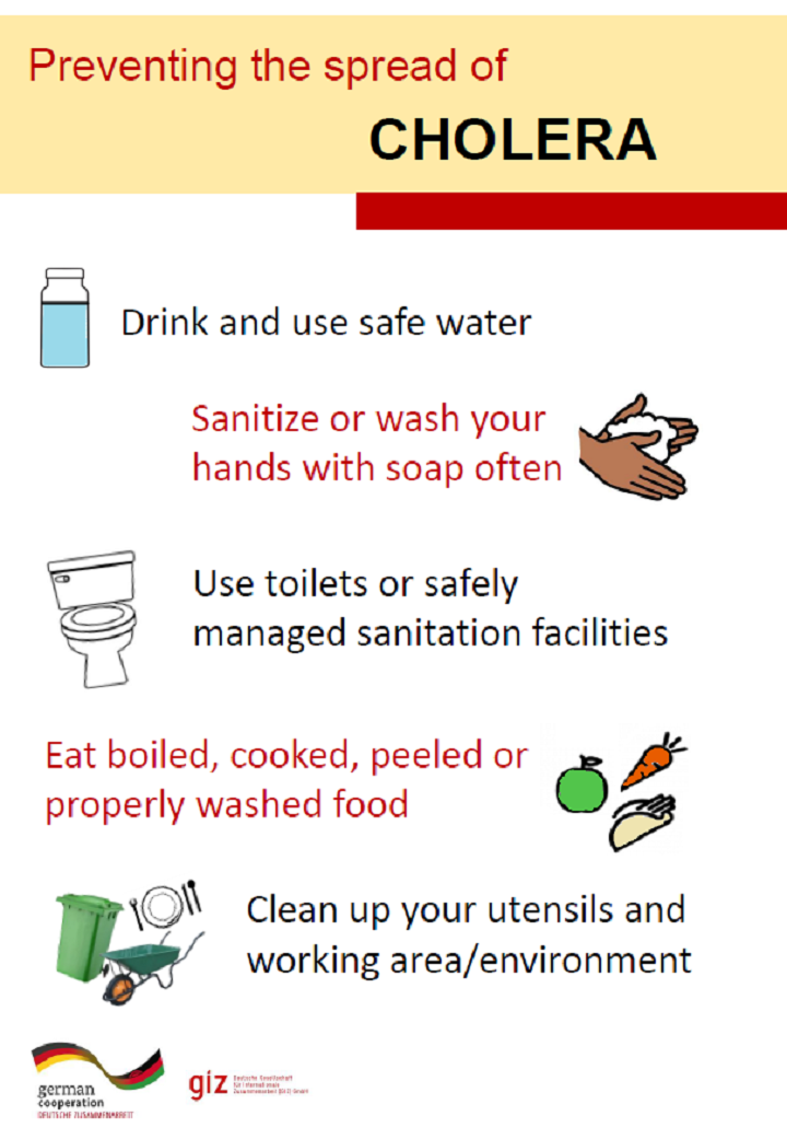 Five Basic Cholera Prevention Steps, Cholera