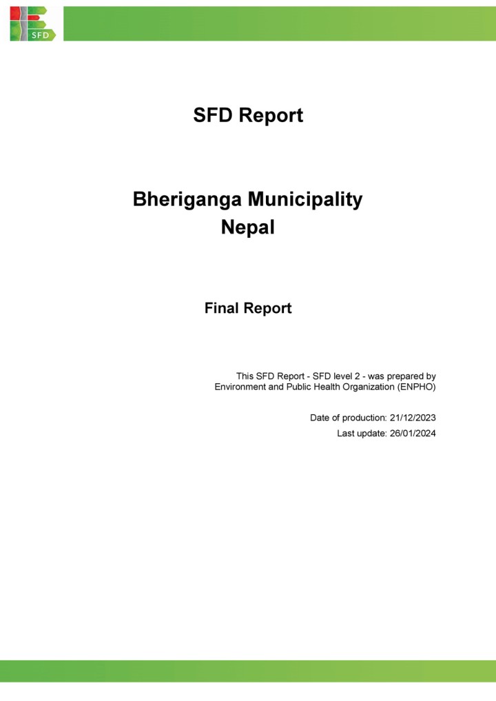 SFD (Level 2) Report - Bheriganga Municipality, Nepal