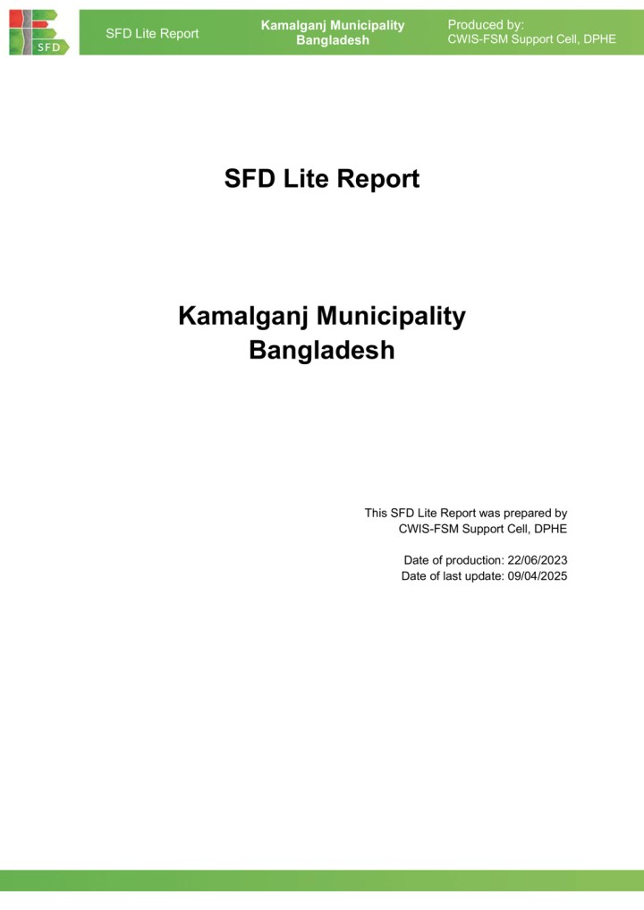 SFD (Lite) Report - Kamalganj Municipality