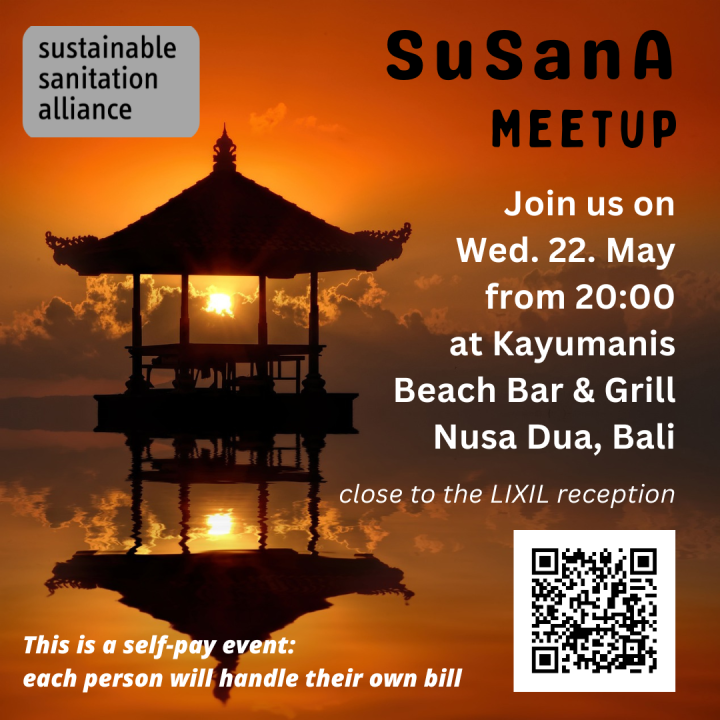 SuSanA Meet-up - World Water Forum Bali
